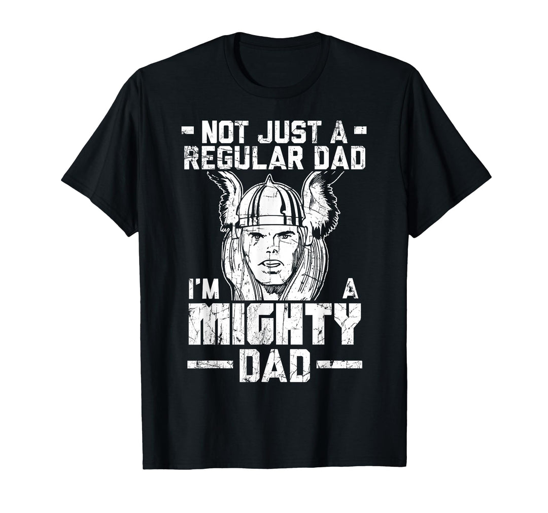 Men's Marvel Thor Father's Day Not Regular Dad Graphic T-Shirt XL Black