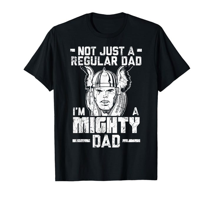 Men's Marvel Thor Father's Day Not Regular Dad Graphic T-Shirt XL Black