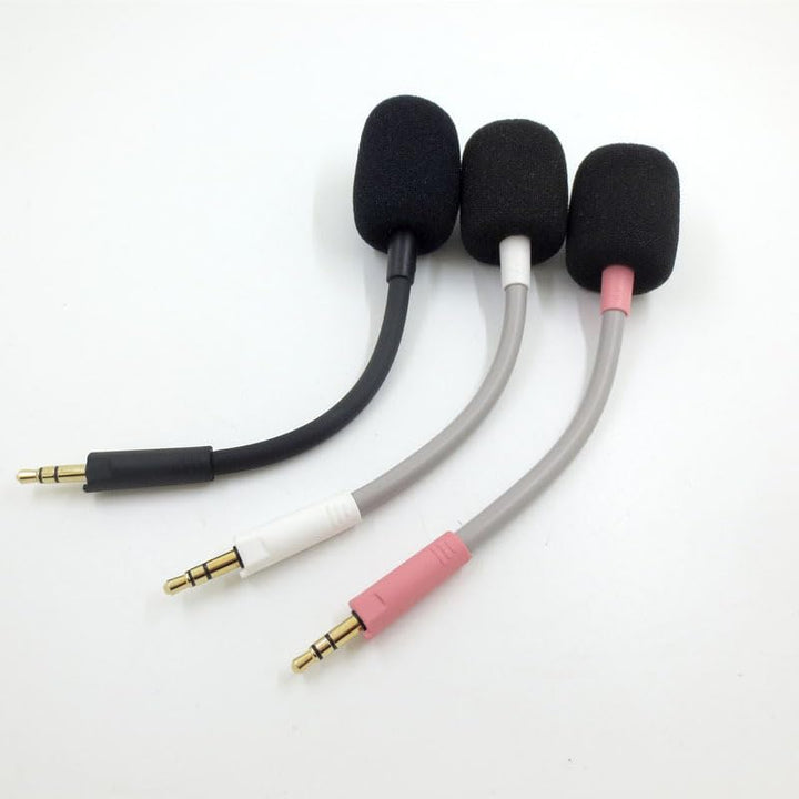 Barracuda X Mikrofon,Mic Ersatz abnehmbar 3.5 mm Game Boom Geräuschunterdrückung Mikrofon mit Schaum
