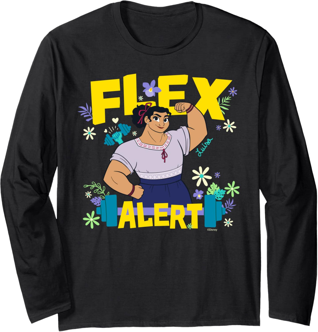 Disney Encanto Luisa Madrigal Flex Alert Langarmshirt