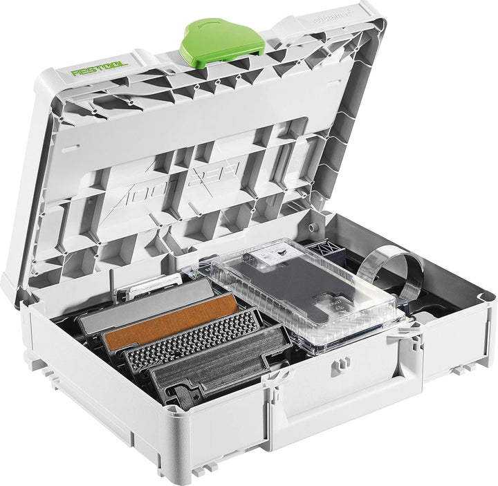 Festool Zubehör-Systainer ZH-SYS-PS 420 (mit Splitterschutz, Laufsohle soft, Laufsohle hard, Laufsoh