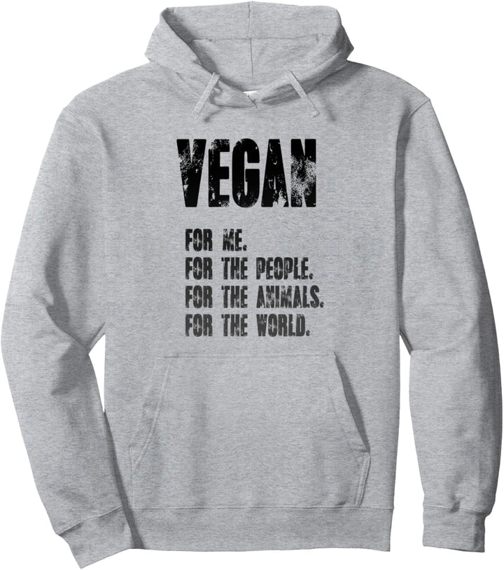 Vegan, Vegetarier, Veganer, Tierschutz, Vegan Pullover Hoodie