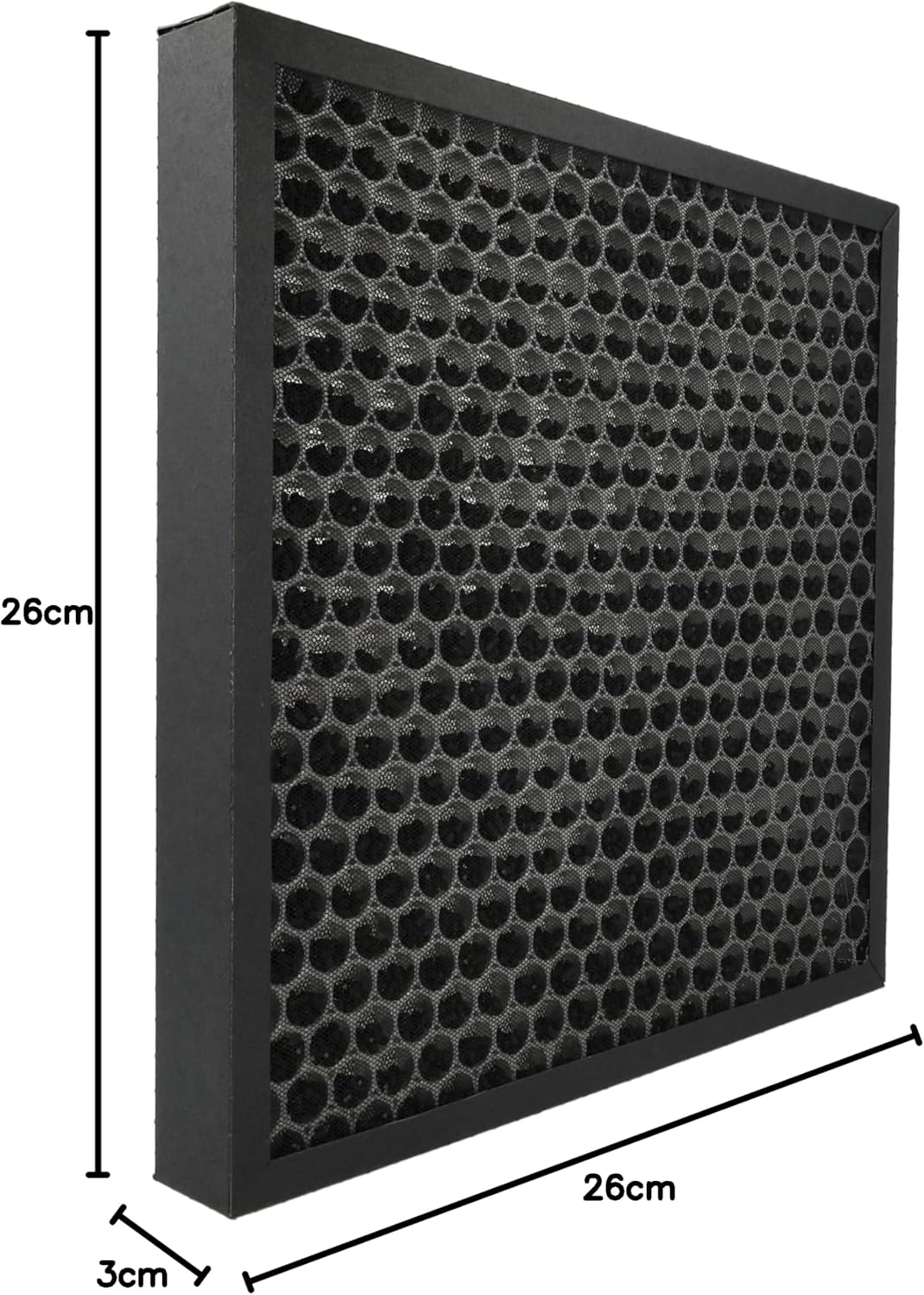 vhbw 2x Luftilter kompatibel mit DeLonghi AC 150, AC 100 Luftreiniger - Kombifilter HEPA + Aktivkohl