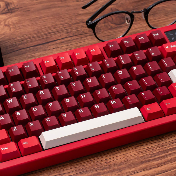 172 Tasten Doubleshot Keycaps Cherry Profil Tastenkappen 7u Spacebar für 60% 65% 95% Mechanische Tas