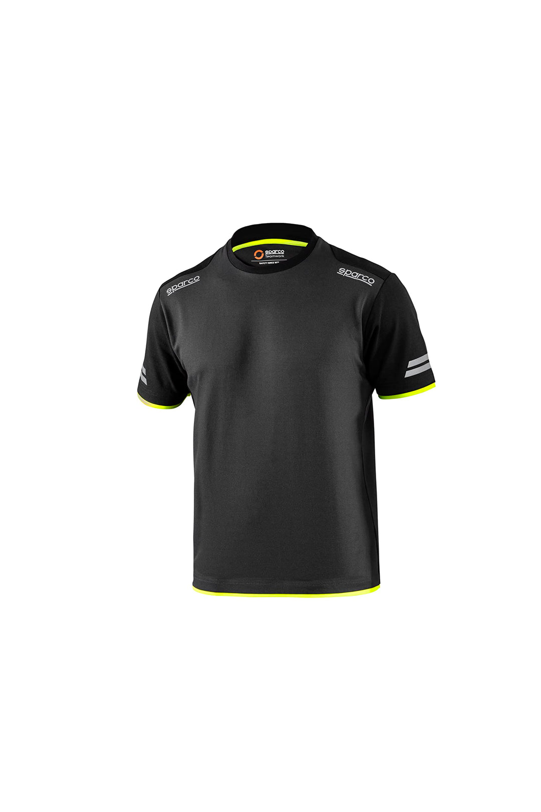Sparco Herren Arbeits-T-Shirt Tucson aus atmungsaktivem technischem Sommerstoff. Piqué-Shirt mit ver