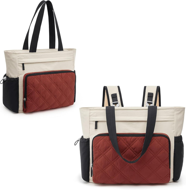 G4Free Packbare Sling-Tragetasche Wickeltasche Beige & Braun & Schwarz, Beige & Braun & Schwarz