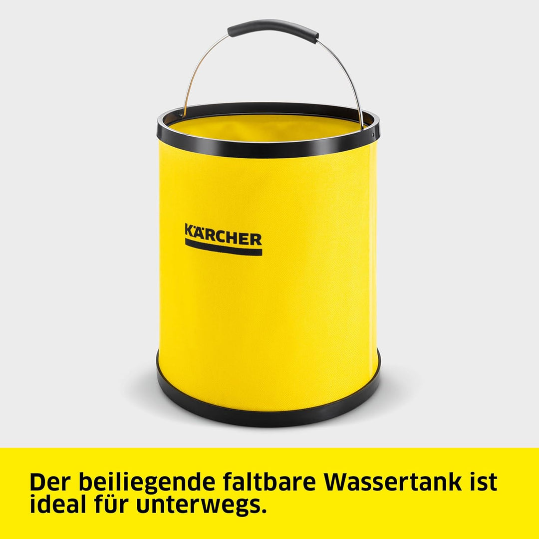 Kärcher 18 V Akku-Druckreiniger KHB 4-18 Plus Battery Set, Druck: 21 bar, Flachstrahldüse, Ansaugsch