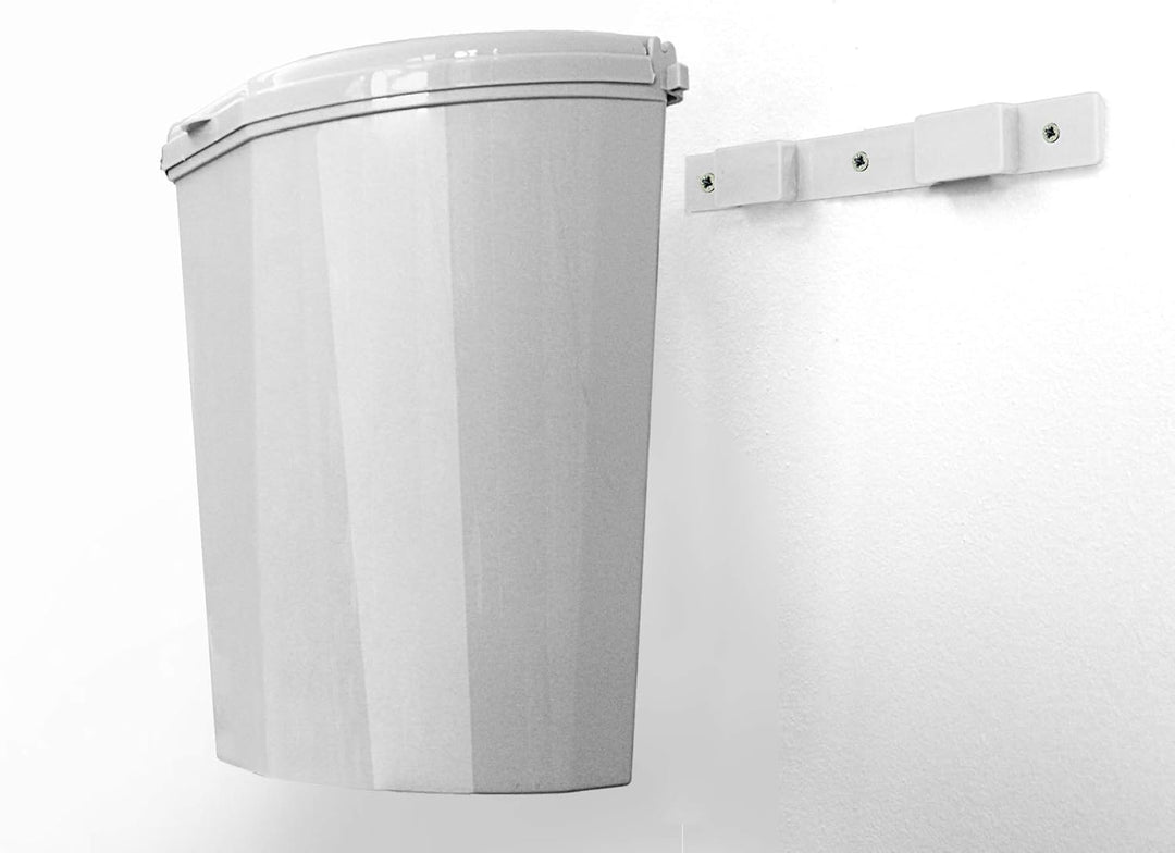 Brunner 1237723 Papierkorb Weiss, Weiß