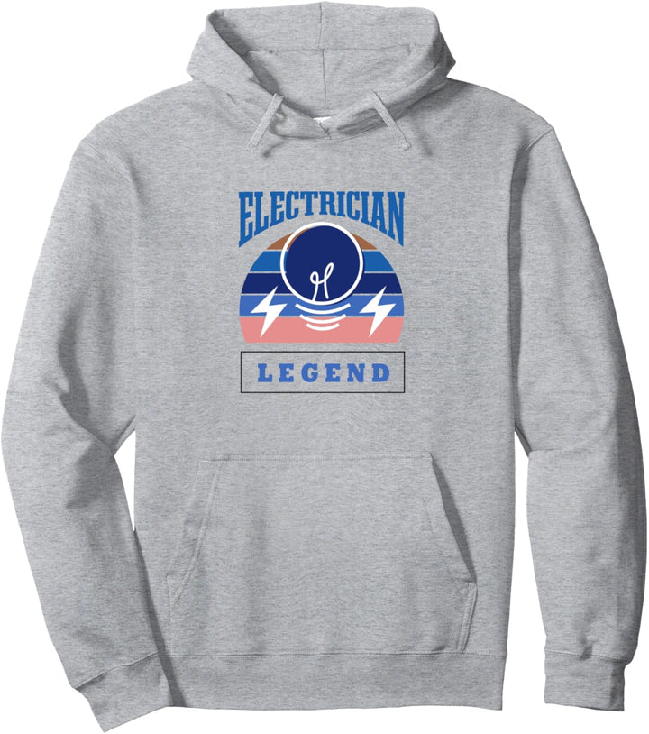 Elektriker Legende Elektroarbeiter Handwerker Pullover Hoodie