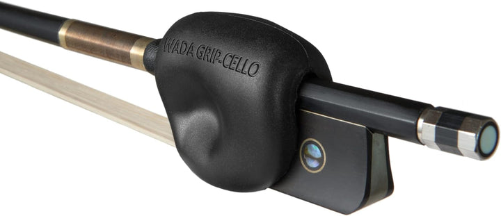WADA Cello Bow Grip Aid:A Correct Bow Hand without Strain.A Second to Attach to the Bow and Remove.Y