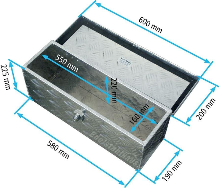 Truckbox D025 + MON2012 Montagesatz, Werkzeugkasten, Deichselbox, Transportbox