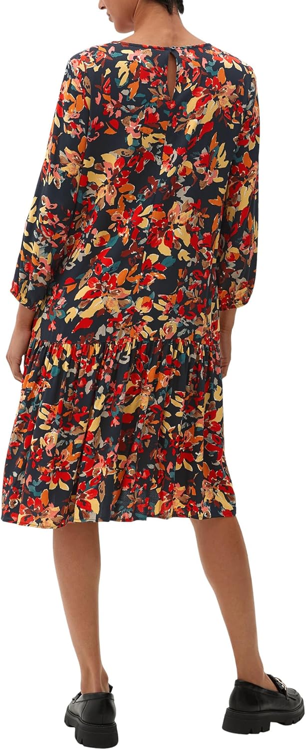 s.Oliver Damen Kleid 34 Blau 59a0, 34 Blau 59a0