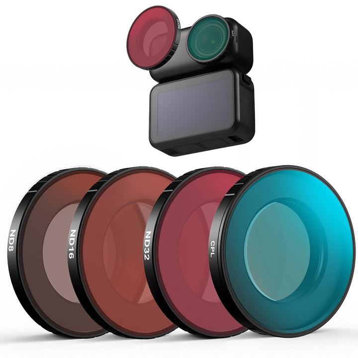Haoge CPL, ND8, ND16, ND32 Filter-Set, kompatibel mit DJI Osmo Nano, Osmo Nano Zubehör, ultradünner