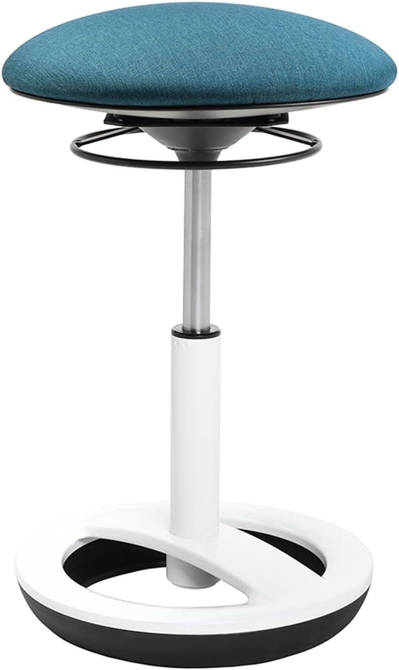 TOPSTAR Sitness Bob höhenverstellbarer Bürohocker, ergonomischer Arbeitshocker, drehbarer Sitzhocker