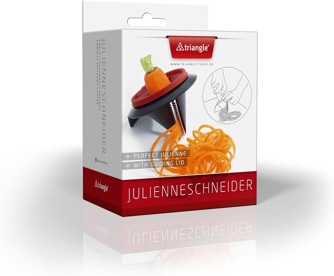 triangle Julienneschneider - Gemüsespaghetti Spiralschneider, Edelstahl für Julienne, für Julienne