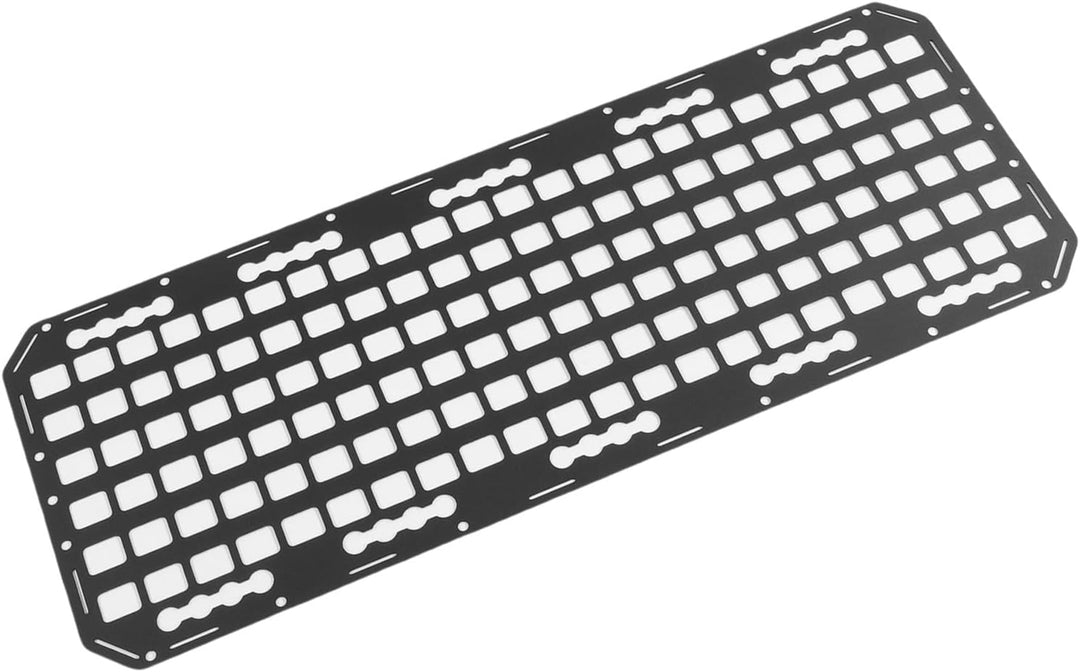 SIXRUN Seitenbett-Molle-Panel für LKW und Wohnmobil – Modulares Aufbewahrungspanel aus Aluminium, ko
