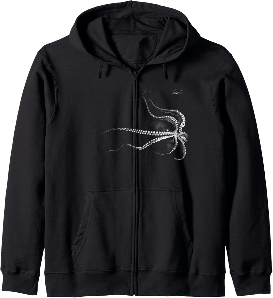 Krake - Tintenfisch Oktopus Cephalopod Polyp Meer Tentakel Kapuzenjacke