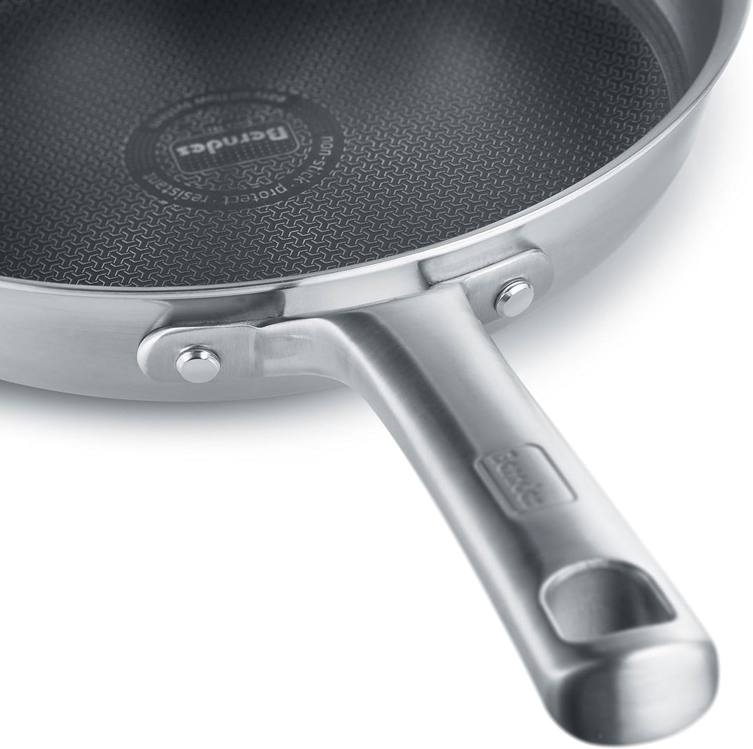 Berndes Wok Tricion Resist 32 cm, Wokpfanne mit Deckel 5,7 l Volumen, für alle Herdarten inkl. Induk