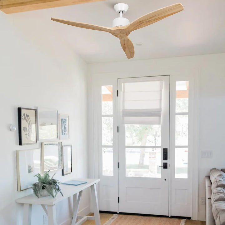 Mellerware - Deckenventilator mit Brizy-Fernbedienung! | 45 W | 6 Geschwindigkeitsstufen | extrem le