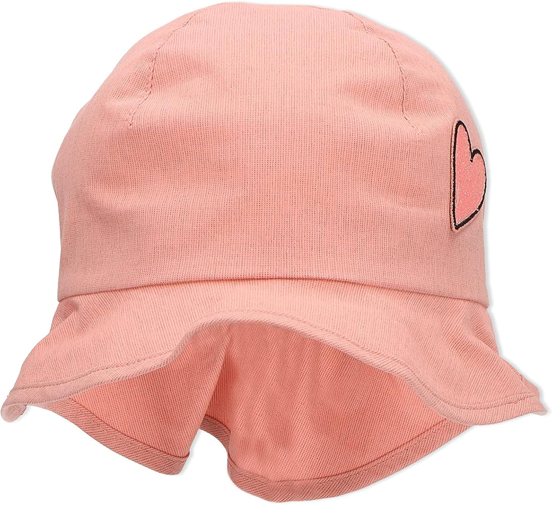 Sterntaler Mädchen Hut Sonnenhut Flimmerherz 45 zartrosa, 45 zartrosa