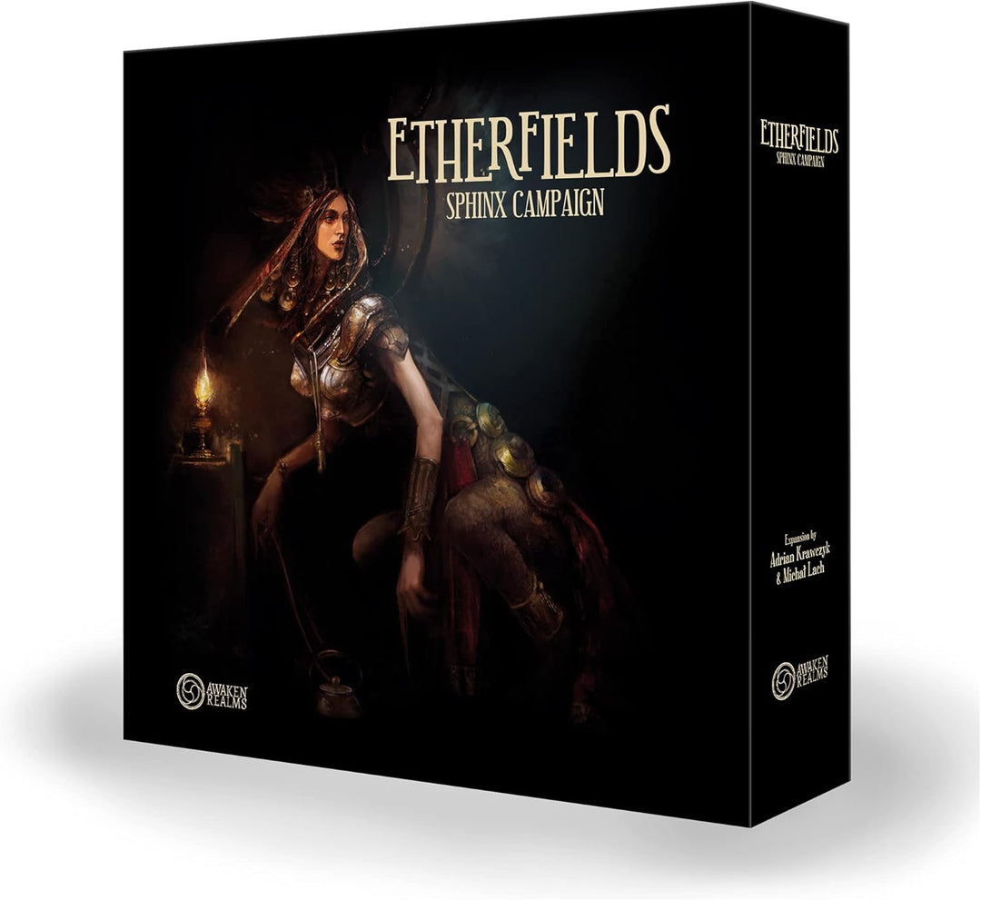 Awaken Realms Etherfields: Sphinx-Kampagne | kooperative Brettspiel-Erweiterung | ab 14 Jahren | 1-4