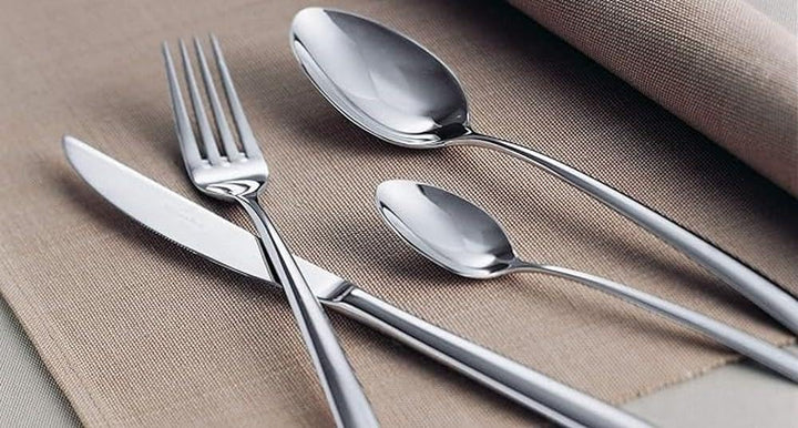 Villeroy und Boch - Piemont Tafelbesteck, 113 tlg., für bis zu 12 Personen, Edelstahl, spülmaschinen