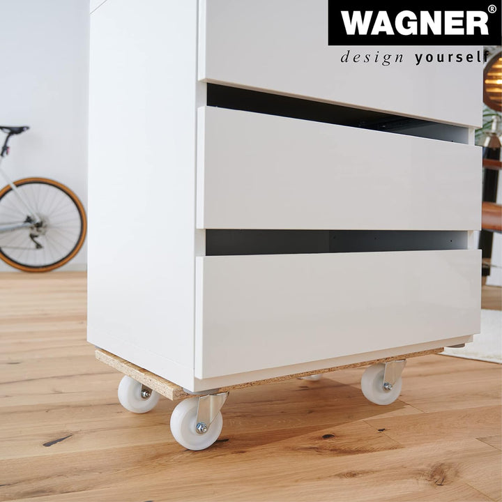 Wagner Transporthilfe MM 1141 I 57,5 x 30 x 11 cm - Tragkraft 250 kg - ideal für Geräte & schwer bel