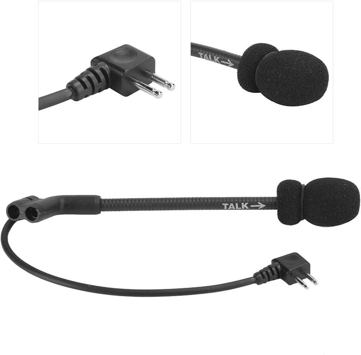 Comtac Iii Comtac Kabel Schwarz Abs Schwarz Z Mikrofon Mic 2 Pin Für H50 Noise Reduction Headset Kla