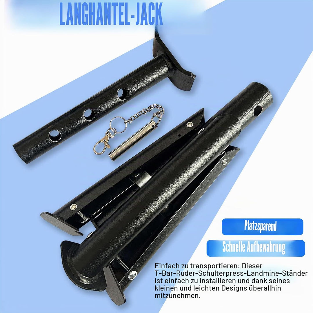 KORIKAHM Viking Press Landmine Griff für 5,1 cm olympische Langhantel, T-Bar Row Attachment Core Str