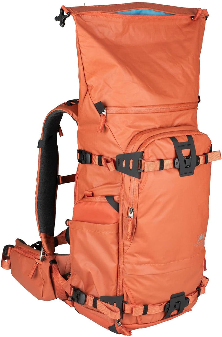 Summit Creative TENZING Roll-Top-Kamerarucksack 40 Schwarz, 40 Schwarz