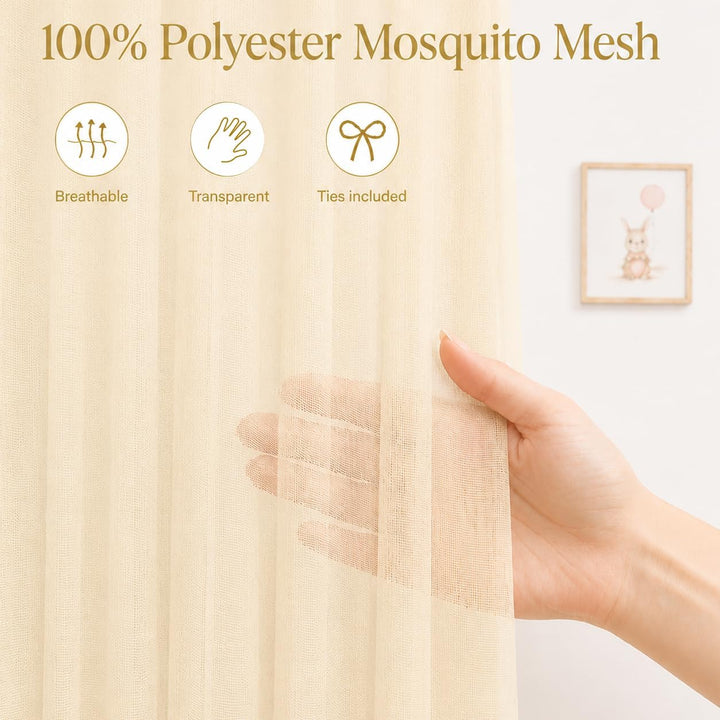YellowNest Hausbett Himmel aus 100% Polyester – Einzelstück - Atmungsaktiv und trapazierfähig – Bett