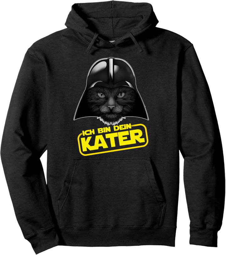 Ich bin Dein Kater für Katzen Fans und Krieg der Sterne Pullover Hoodie