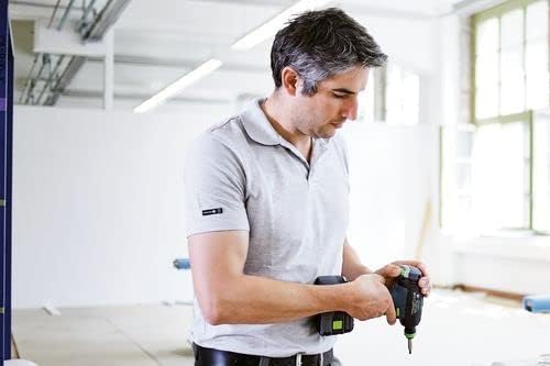 Festool Akku-Bohrschrauber T 18+3 HPC 4,0 I-Plus (mit Akkupacks BP 18 Li 4,0, Schnellladegerät, Werk