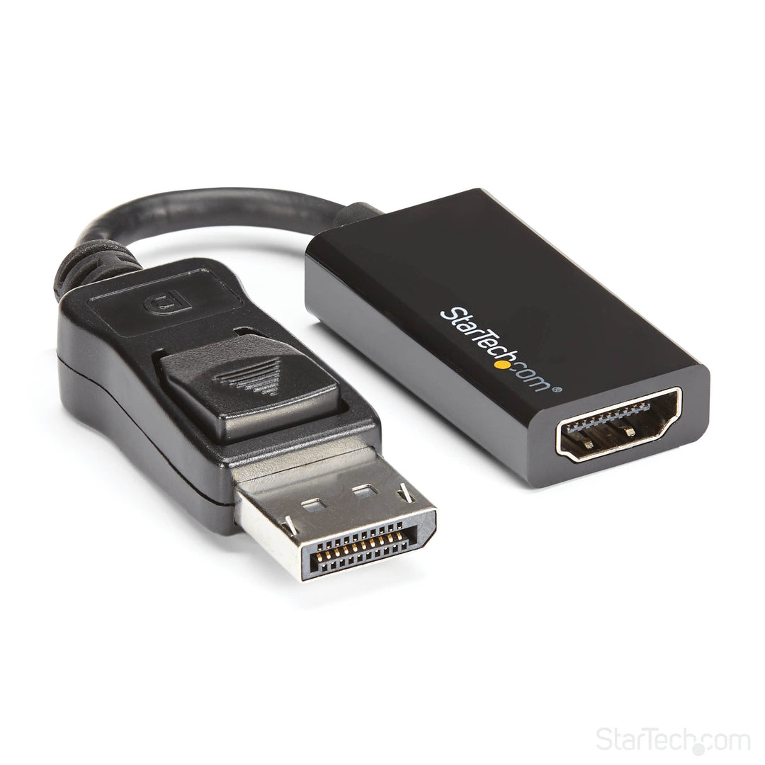 StarTech.com DisplayPort auf HDMI Adapter - 4K 60Hz Aktives DP 1.4 auf HDMI 2.0 Video Konverter - DP