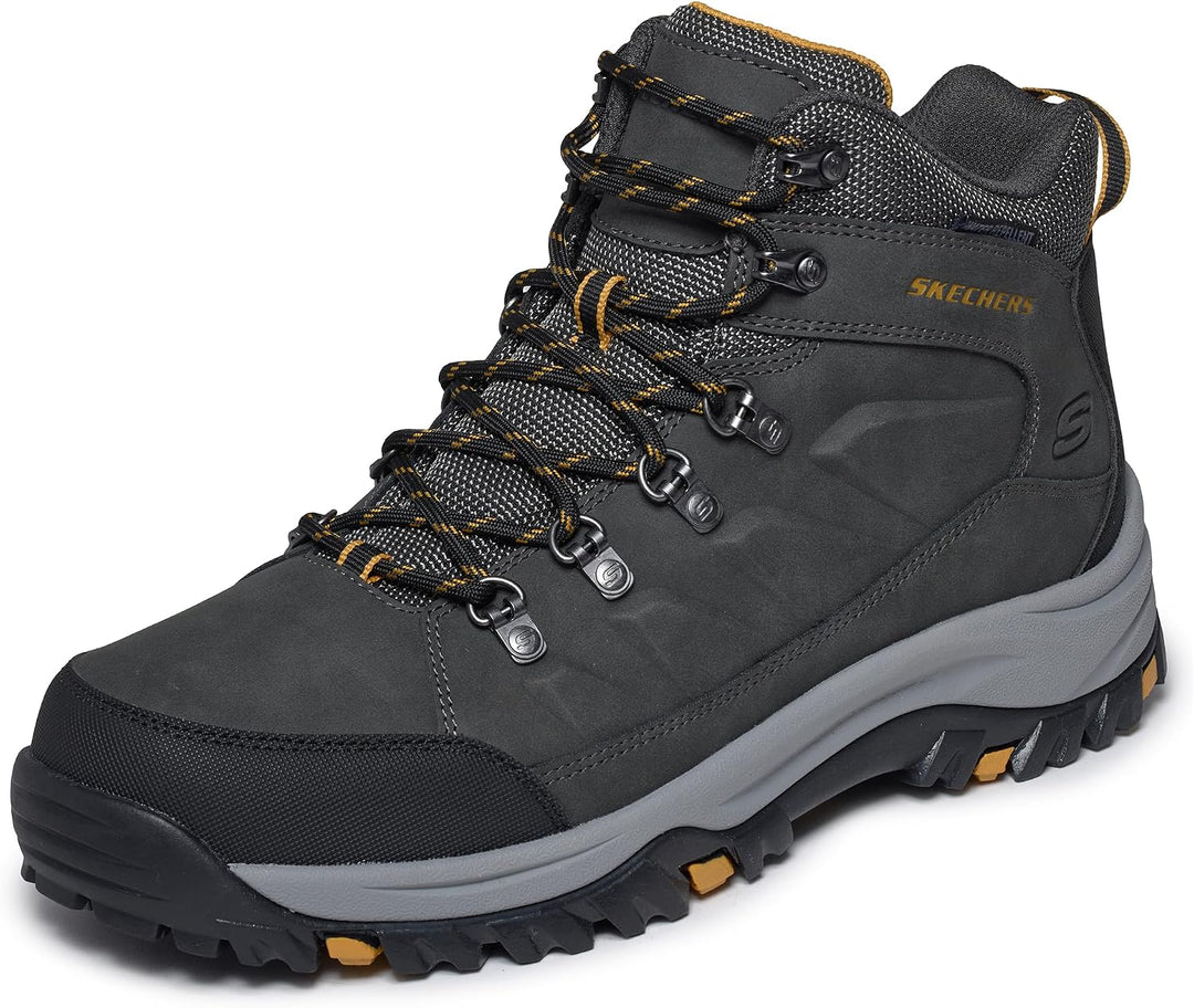 Skechers Herren Relment-Daggett Trekking Shoes 45 EU Grau