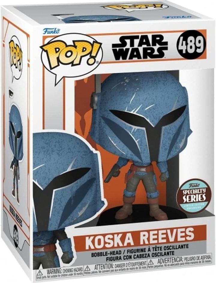 POP Star Wars: The Mandalorian – Koska Reeves Specialty Series Funko Vinyl-Figur (gebündelt mit komp