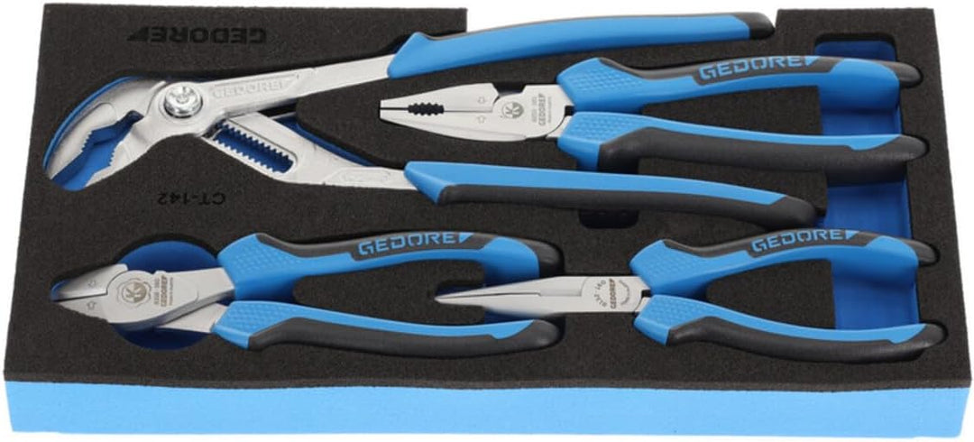 Gedore 1500 CT1-142 VDE Zangensatz im 13 Check Tool-Modul