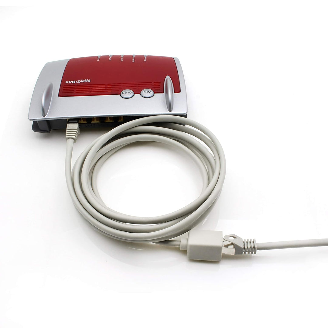 1aTTack.de 618258 CAT7 Cat.7 Verlängerung Adapter - 2m - Ethernetkabel Lankabel Netzwerkkabel 10 Gb/