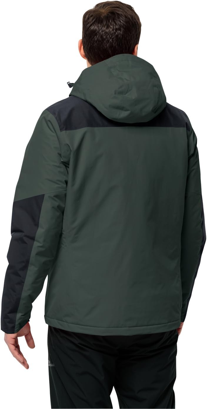Jack Wolfskin Herren Jasper Ins Jkt M Jacket XL black olive, XL black olive