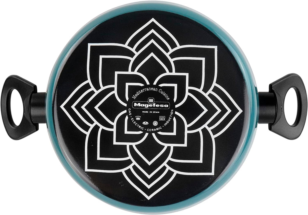CACEROLA "LOTUS" Ø24CM CON TAPA DE VIDRIO