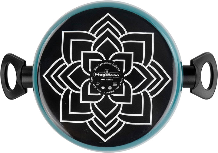 CACEROLA "LOTUS" Ø24CM CON TAPA DE VIDRIO