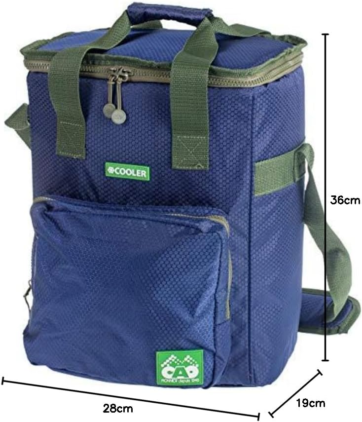Cao Camping Kühltasche aus Stoff 16 l Blau - blau, 16 l Blau - blau