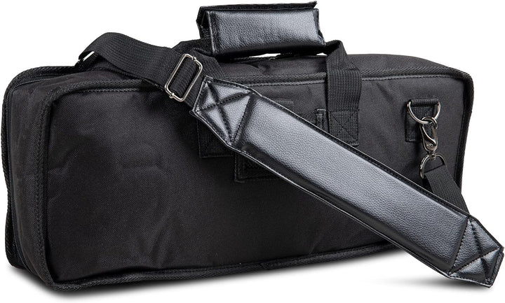Keyboard Gig Bag Basic, 48x18x5 cm, mit Notentasche, schwarz, reiss- und wasserfest, 48x18x5