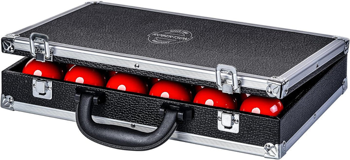 Robertson Kugelkoffer für 22 Snookerkugeln 52 mm, stabil, gepolstert, sicherer Transport