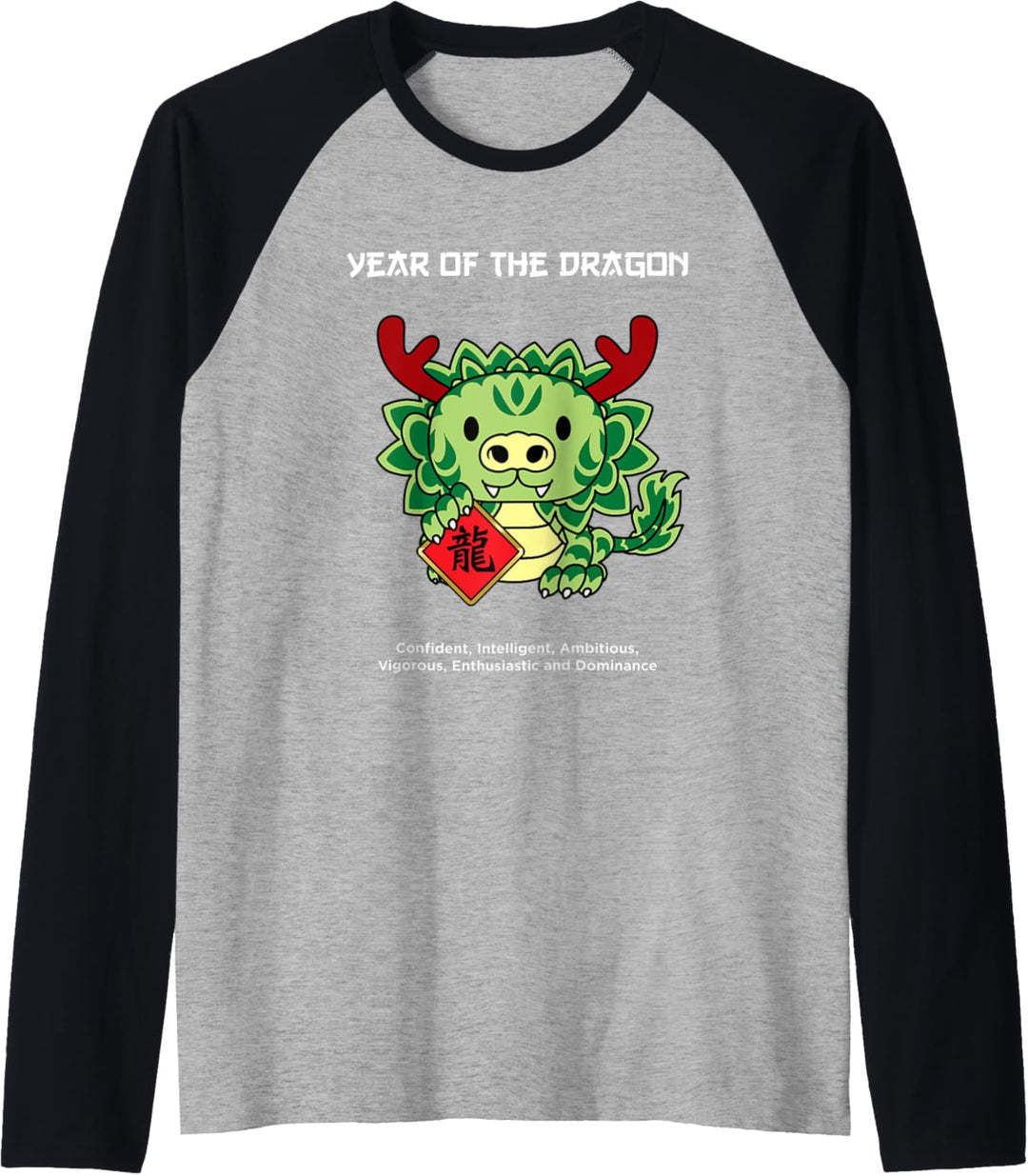 Jahr des Drachens Chinesisches Sternzeichen Mondneues Jahr Raglan