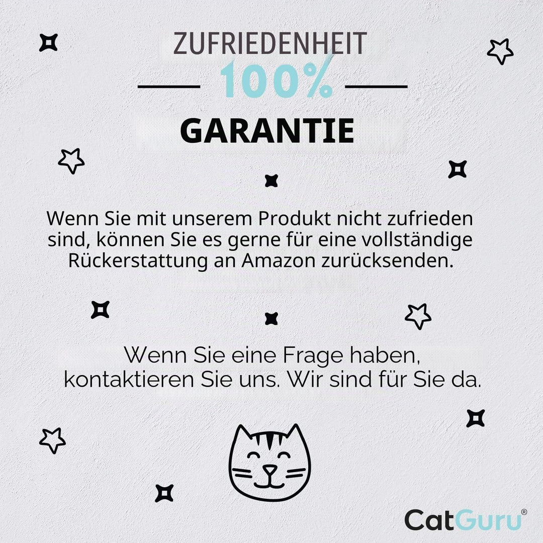 CatGuru Futtertisch für Katzennapf, rutschfeste Haustier-Futterstation für Katzenfutternäpfe, erhöht