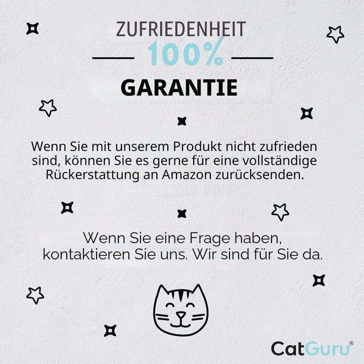CatGuru Futtertisch für Katzennapf, rutschfeste Haustier-Futterstation für Katzenfutternäpfe, erhöht