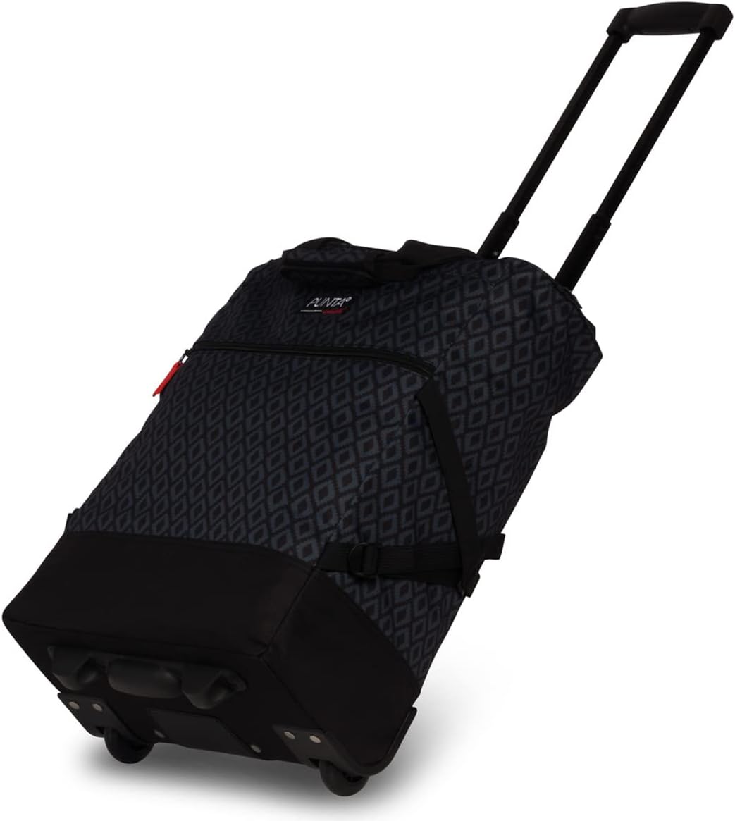 Punta® Einkaufstrolley Dunkelgrau/Schwarz (33 L) - Stabiler Einkaufswagen für müheloses Einkaufen mi