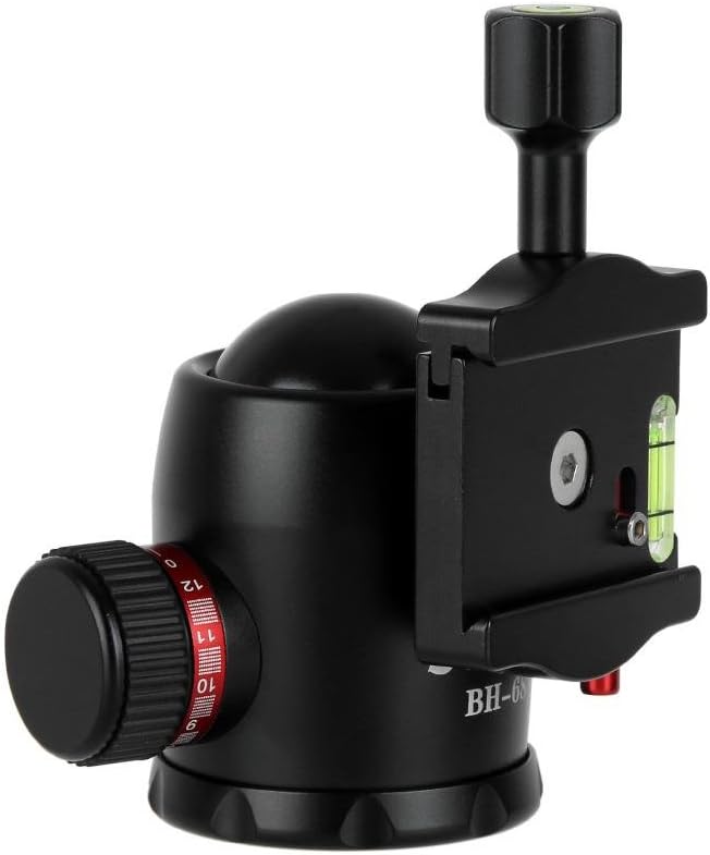 JUSINO BH-68 Kugelkopf Stativkopf aus Aluminium, 15kg Belastbarkeit