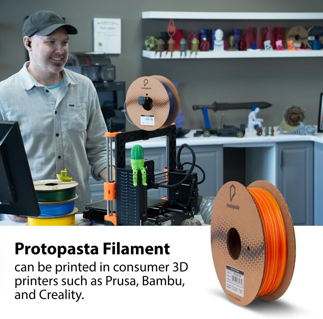 Citrus Sunrise Orange Multicolor HT PLA, 1,75 mm, 500 g Spule, Citrus Sunrise Orange